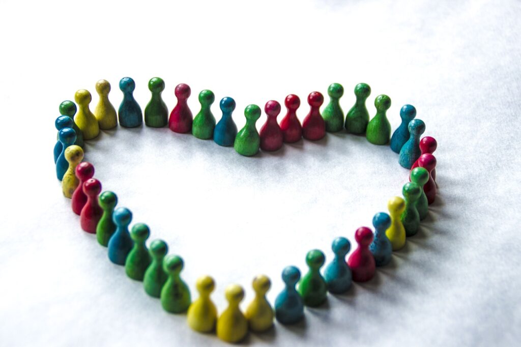 diversity, love, colours