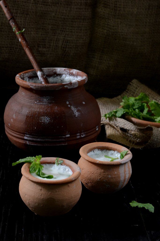 Butter milk summer cooler drink