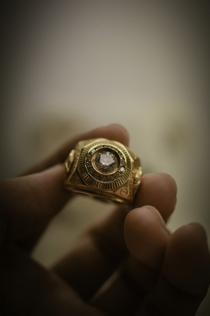 accessory, ring, gold, fashion, material