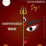 Navratri festival Day 1